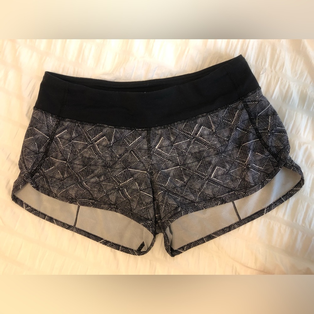 Lululemon Run Speed- Up Low rise shorts